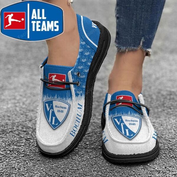 Tubopro VfL Bochum 1848 Personalized Hey Dude Shoes For Men And Women