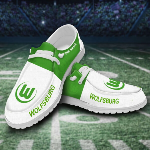 Tubopro VfL Wolfsburg Personalized Hey Dude Shoes For Men And Women