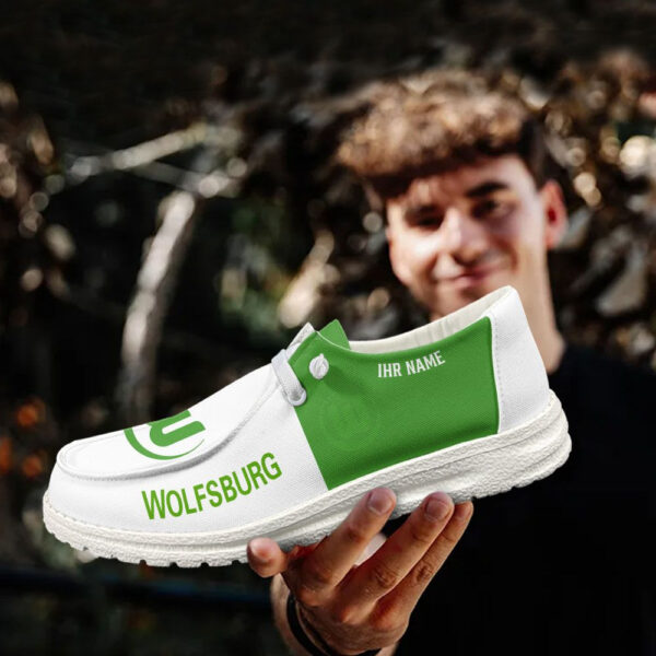 Tubopro VfL Wolfsburg Personalized Hey Dude Shoes For Men And Women - Image 2