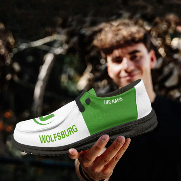 Tubopro VfL Wolfsburg Personalized Hey Dude Shoes For Men And Women - Image 4
