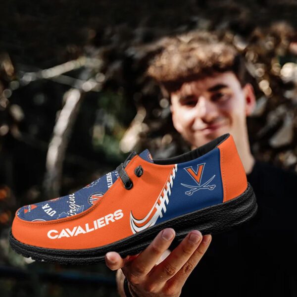 Tubopro Virginia Cavaliers Hey Dude Shoes For Men And Women - Image 4