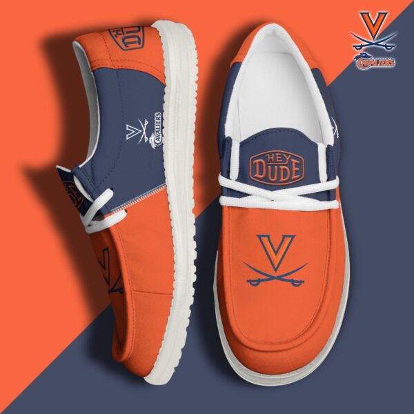 Tubopro Virginia Cavaliers Personalized Hey Dude Shoes For Men And Women