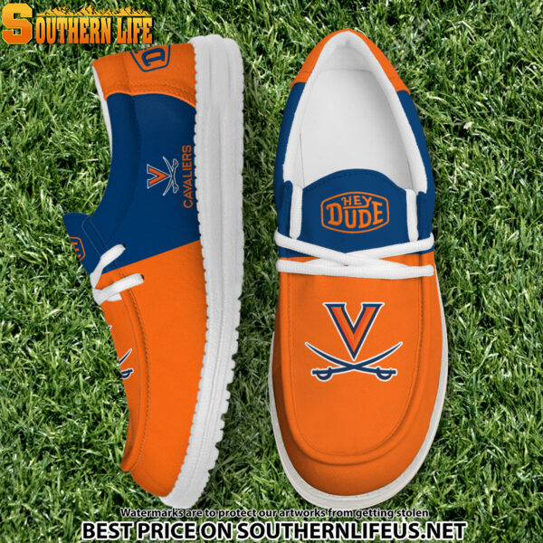 Tubopro Virginia Cavaliers Personalized Hey Dude Shoes For Men And Women
