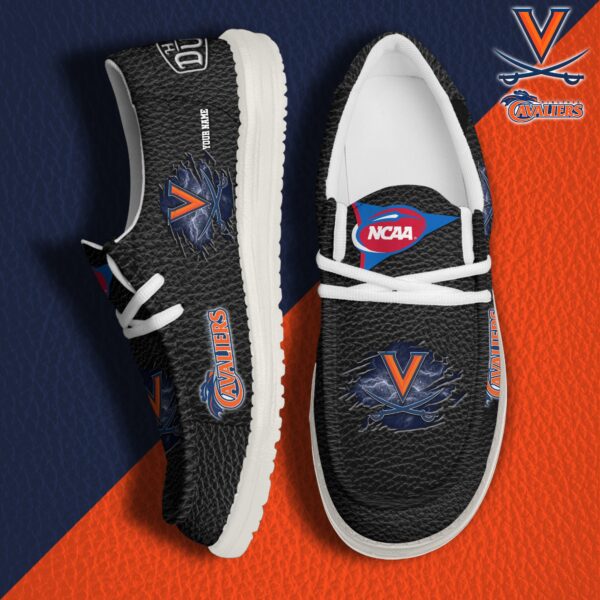 Tubopro Virginia Cavaliers Personalized Hey Dude Shoes For Men And Women