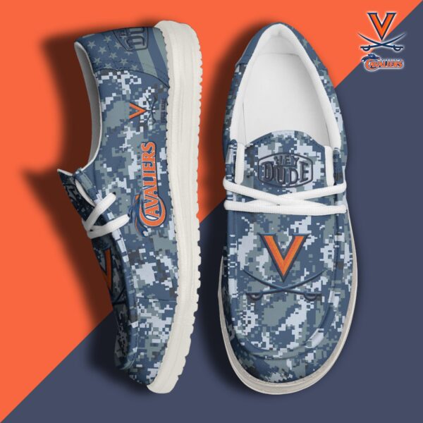 Tubopro Virginia Cavaliers Personalized Hey Dude Shoes For Men And Women