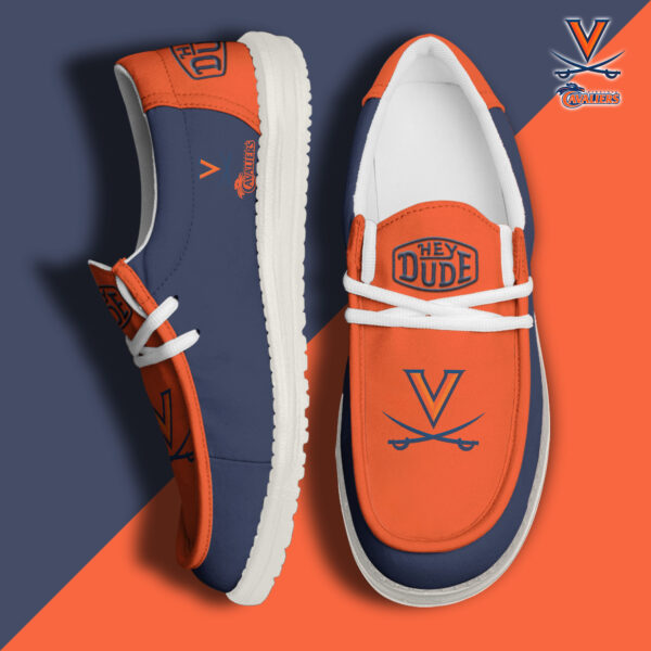 Tubopro Virginia Cavaliers Personalized Hey Dude Shoes For Men And Women
