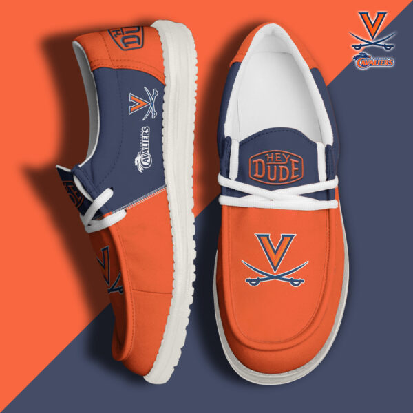 Tubopro Virginia Cavaliers Personalized Hey Dude Shoes For Men And Women