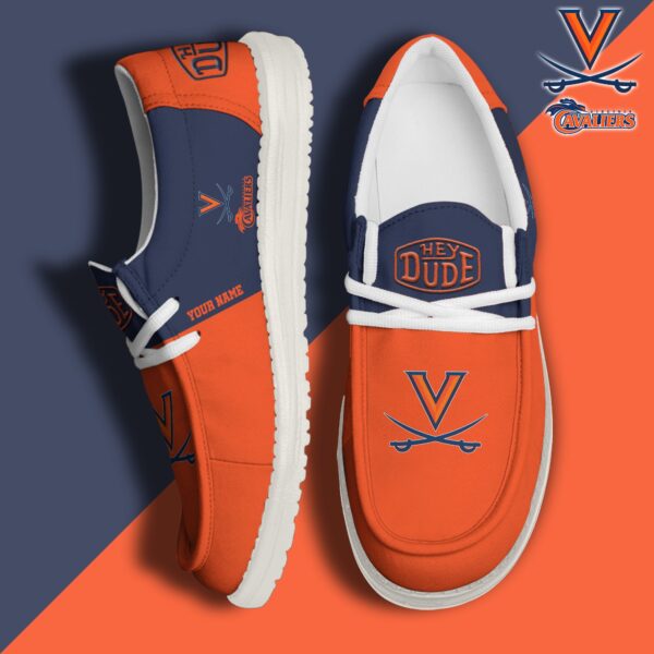 Tubopro Virginia Cavaliers Personalized Hey Dude Shoes For Men And Women