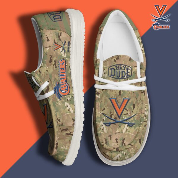 Tubopro Virginia Cavaliers Personalized Hey Dude Shoes For Men And Women