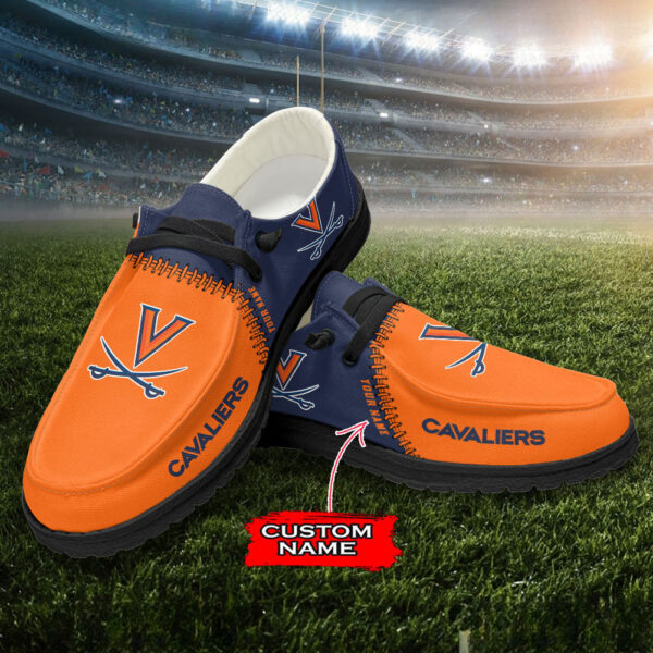 Tubopro Virginia Cavaliers Personalized Hey Dude Shoes For Men And Women