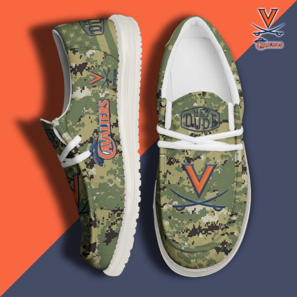 Tubopro Virginia Cavaliers Personalized Hey Dude Shoes For Men And Women