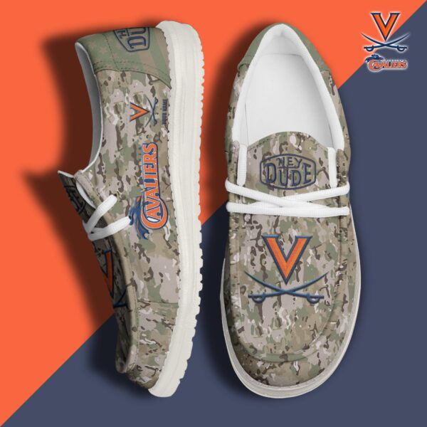 Tubopro Virginia Cavaliers Personalized Hey Dude Shoes For Men And Women