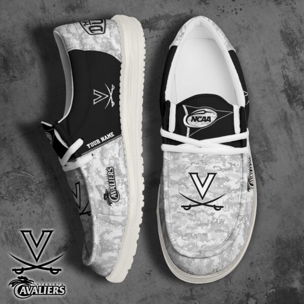 Tubopro Virginia Cavaliers Personalized Hey Dude Shoes For Men And Women