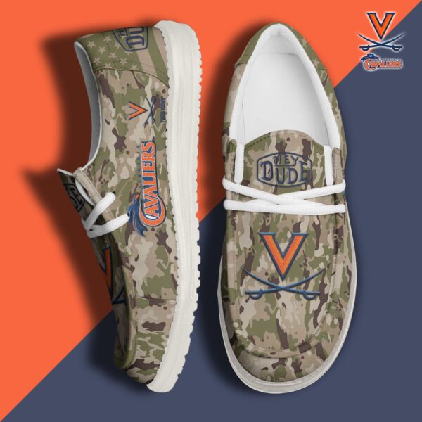 Tubopro Virginia Cavaliers Personalized Hey Dude Shoes For Men And Women