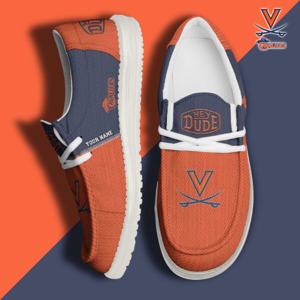 Tubopro Virginia Cavaliers Personalized Hey Dude Shoes For Men And Women