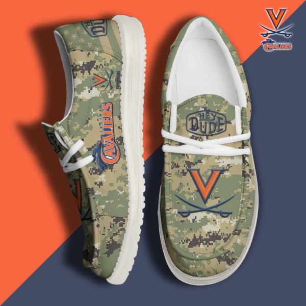 Tubopro Virginia Cavaliers Personalized Hey Dude Shoes For Men And Women