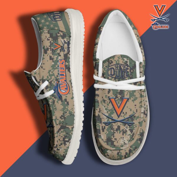 Tubopro Virginia Cavaliers Personalized Hey Dude Shoes For Men And Women