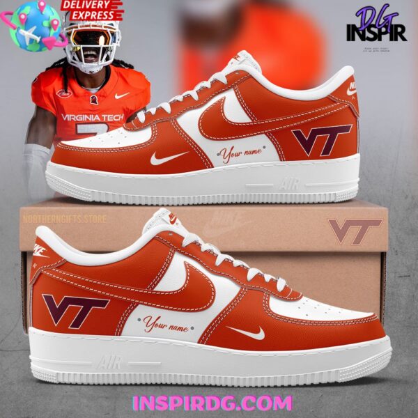 Tubopro Virginia Tech Hokies Air Low-Top Sneakers Shoes For Men And Women