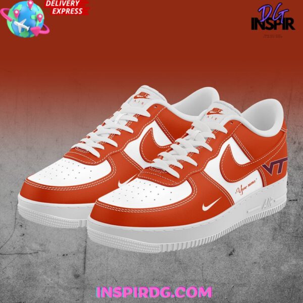 Tubopro Virginia Tech Hokies Air Low-Top Sneakers Shoes For Men And Women - Image 2