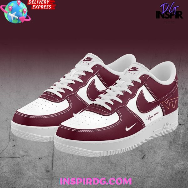Tubopro Virginia Tech Hokies Air Low-Top Sneakers Shoes For Men And Women - Image 2