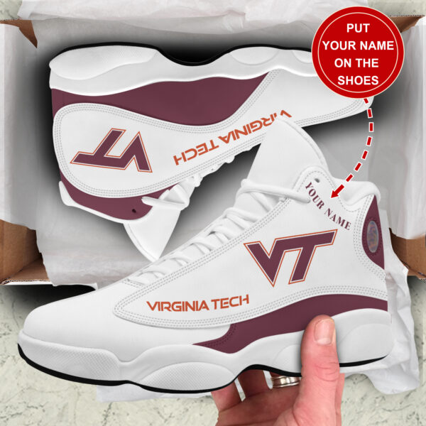 Tubopro Virginia Tech Hokies AJ13 Sneakers Shoes For Men And Women