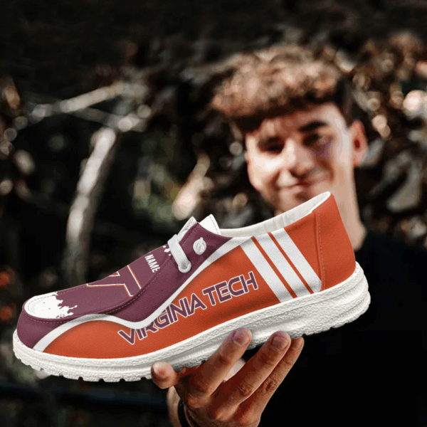Tubopro Virginia Tech Hokies Hey Dude Shoes For Men And Women - Image 3
