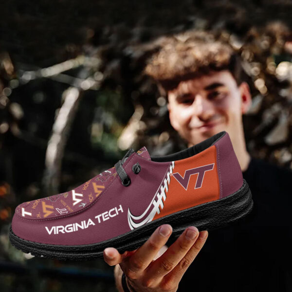 Tubopro Virginia Tech Hokies Hey Dude Shoes For Men And Women - Image 4