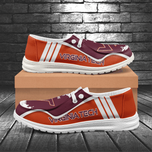 Tubopro Virginia Tech Hokies Hey Dude Shoes For Men And Women - Image 5