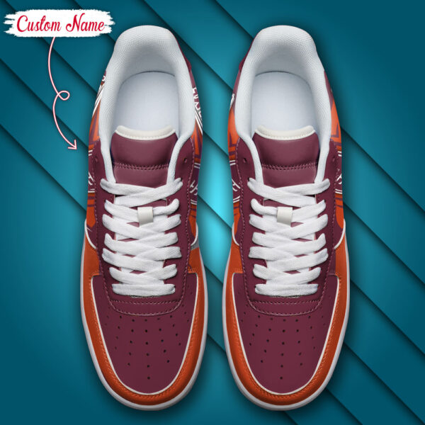 Tubopro Virginia Tech Hokies NCAA Air Low-Top Sneakers Shoes For Men And Women - Image 5