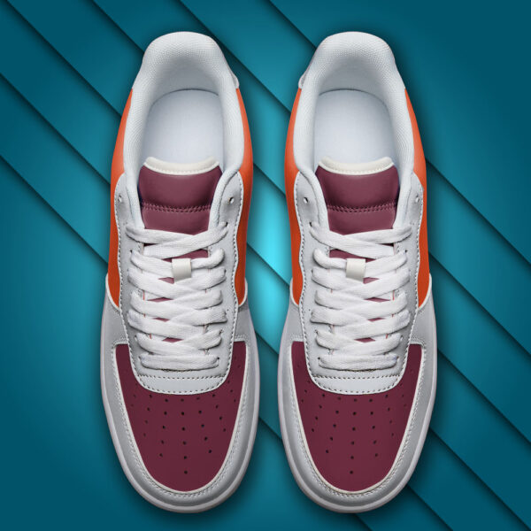 Tubopro Virginia Tech Hokies NCAA Air Low-Top Sneakers Shoes For Men And Women - Image 5