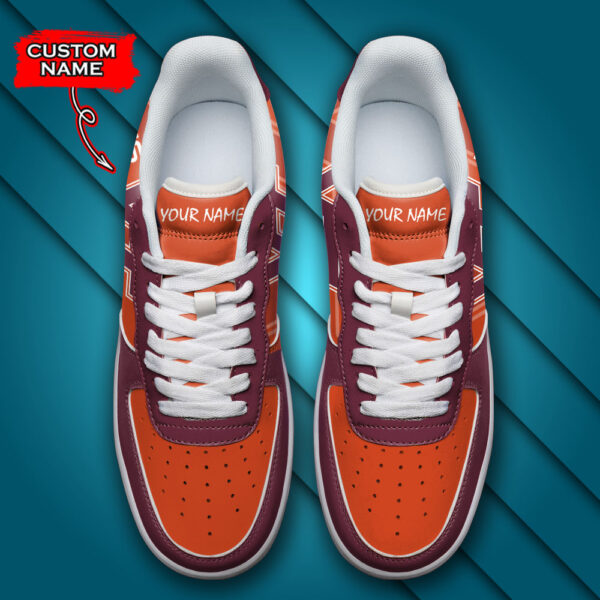 Tubopro Virginia Tech Hokies NCAA Air Low-Top Sneakers Shoes For Men And Women - Image 4