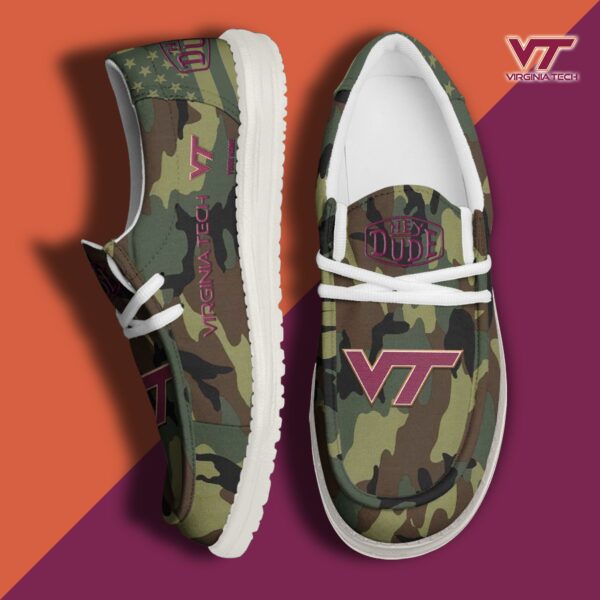 Tubopro Virginia Tech Hokies Personalized Hey Dude Shoes For Men And Women