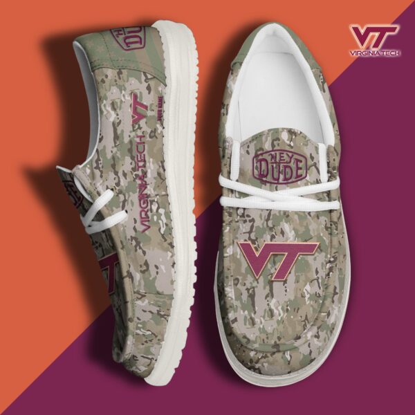 Tubopro Virginia Tech Hokies Personalized Hey Dude Shoes For Men And Women