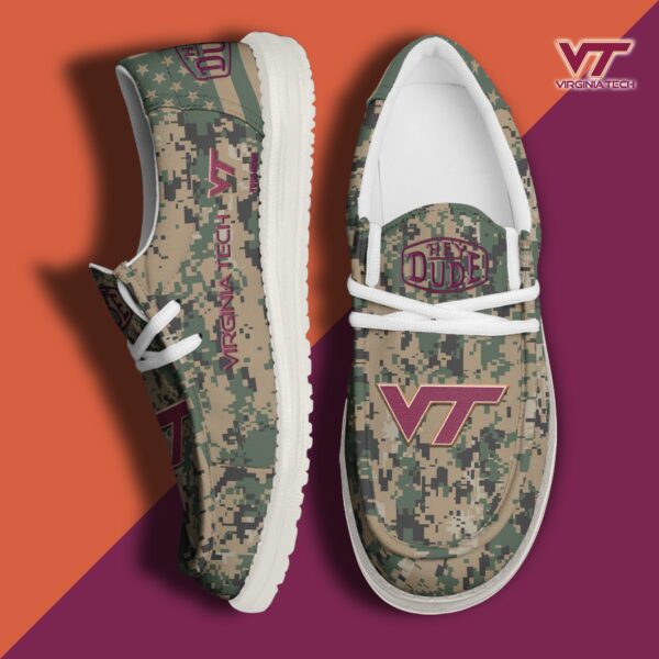 Tubopro Virginia Tech Hokies Personalized Hey Dude Shoes For Men And Women