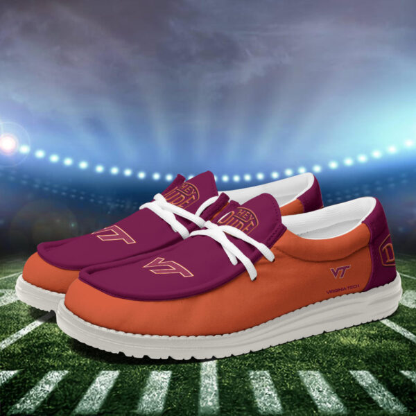 Tubopro Virginia Tech Hokies Personalized Hey Dude Shoes For Men And Women - Image 3