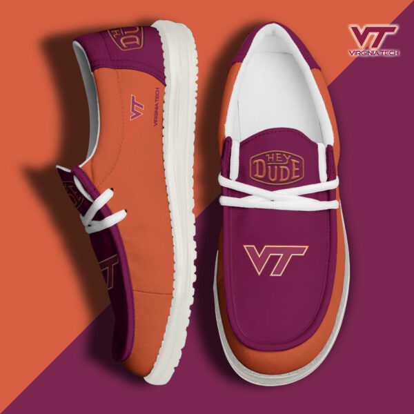 Tubopro Virginia Tech Hokies Personalized Hey Dude Shoes For Men And Women