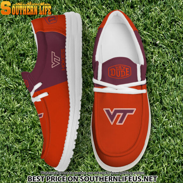 Tubopro Virginia Tech Hokies Personalized Hey Dude Shoes For Men And Women
