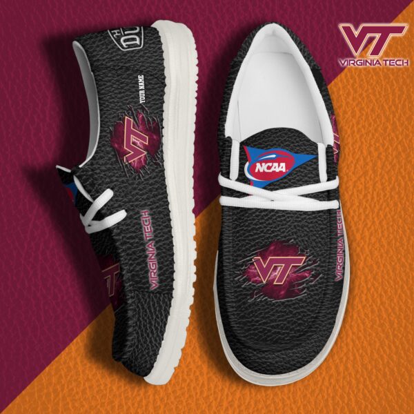 Tubopro Virginia Tech Hokies Personalized Hey Dude Shoes For Men And Women