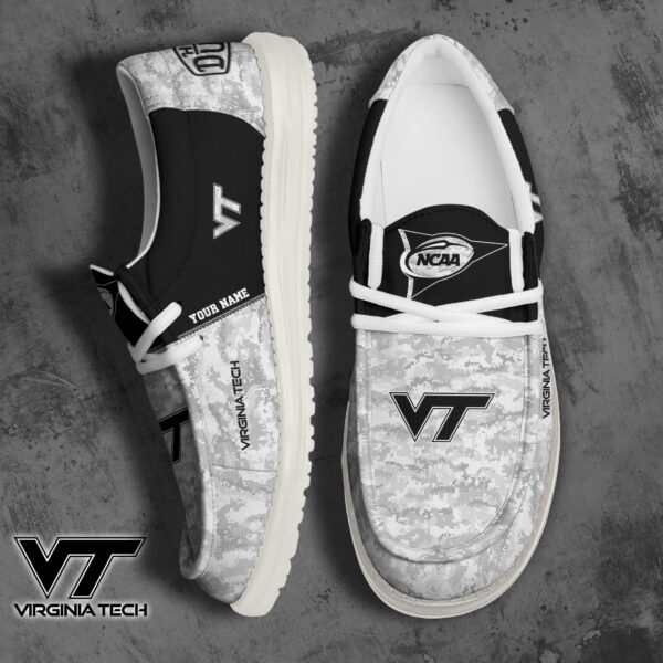 Tubopro Virginia Tech Hokies Personalized Hey Dude Shoes For Men And Women