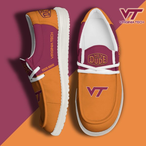 Tubopro Virginia Tech Hokies Personalized Hey Dude Shoes For Men And Women