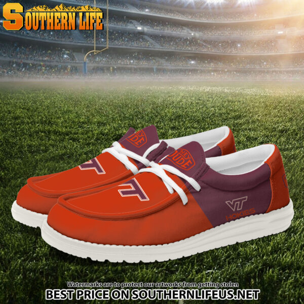 Tubopro Virginia Tech Hokies Personalized Hey Dude Shoes For Men And Women - Image 2