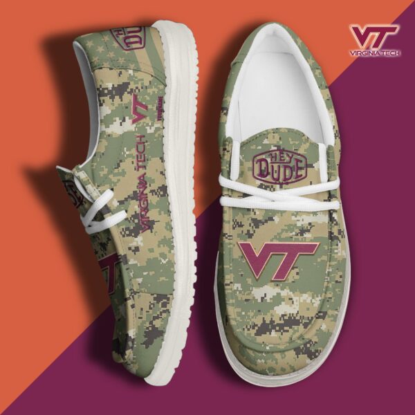 Tubopro Virginia Tech Hokies Personalized Hey Dude Shoes For Men And Women