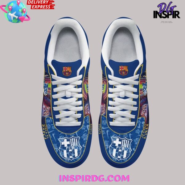 Tubopro Visca El Barcelona Air Low-Top Sneakers Shoes For Men And Women - Image 4