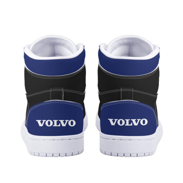 Tubopro Volvo Trucks AJ1 High Sneakers Shoes For Men And Women - Image 4