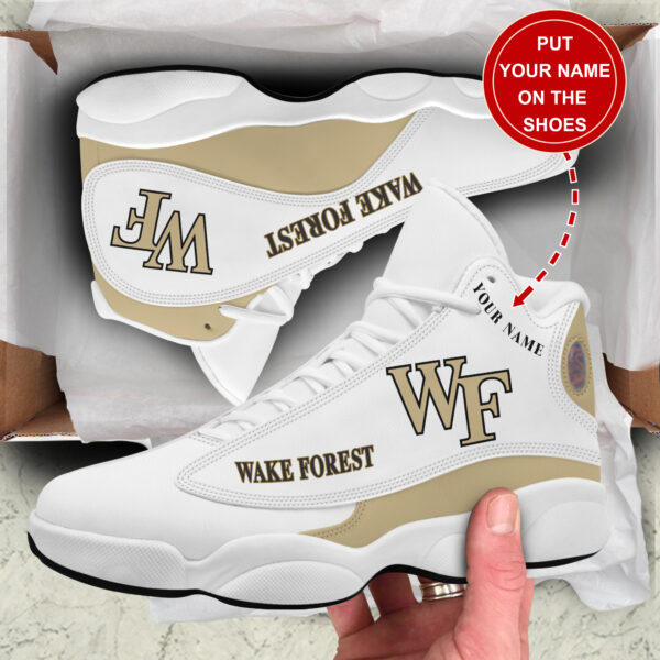 Tubopro Wake Forest Demon Deacons AJ13 Sneakers Shoes For Men And Women
