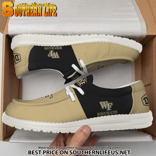 Tubopro Wake Forest Demon Deacons Personalized Hey Dude Shoes For Men And Women - Image 3