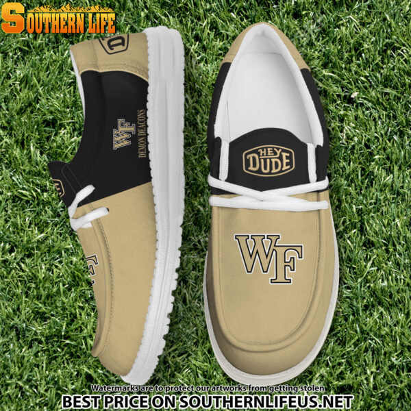Tubopro Wake Forest Demon Deacons Personalized Hey Dude Shoes For Men And Women