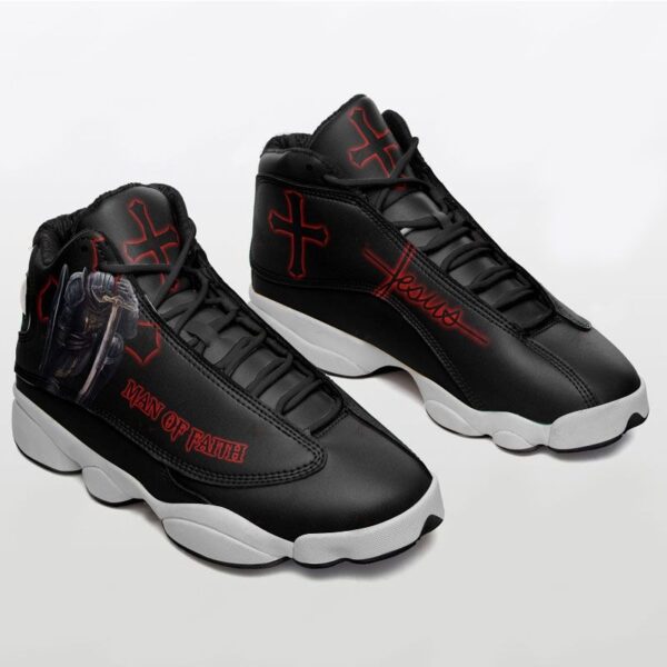 Tubopro Warrior Man Of Faith AJ13 Sneakers Shoes For Men And Women