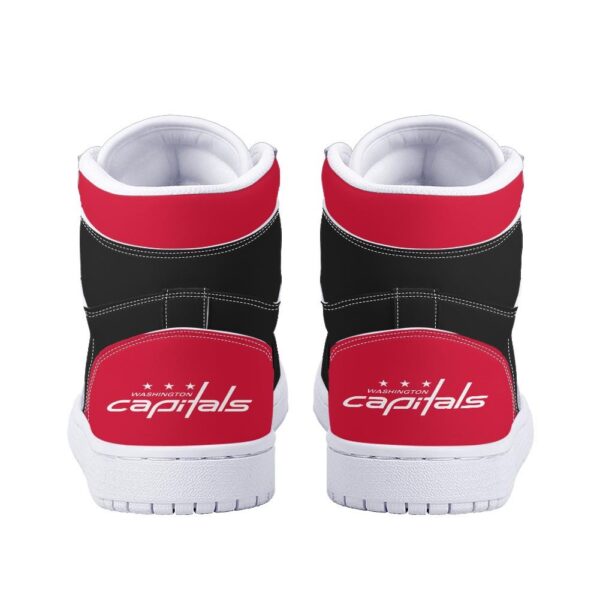 Tubopro Washington Capitals AJ1 High Sneakers Shoes For Men And Women - Image 4
