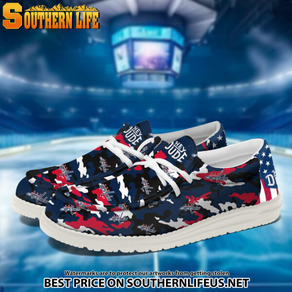 Tubopro Washington Capitals Personalized Hey Dude Shoes For Men And Women - Image 2